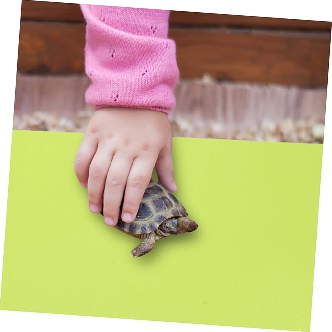 KESYOO 2pcs Reptile Carpet Liner Terrarium Pad for Tortoise and Lizard Habitats Non-Tearing Design Comfortable Substrate Mat for Reptiles