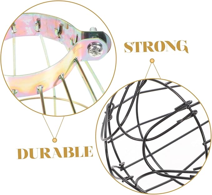 Yardwe Turtle Tank Accessories Reptile Tank Lampshade Cover Heat Dissipation Mesh Lamp Protective Cover