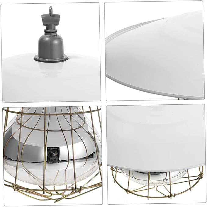 Toddmomy Livestock Heat Lamp for Poultry and Pigs Heat Preservation Lamp Random Shade Safe Use for Farm Park Promotes Circulation and Animal Comfort