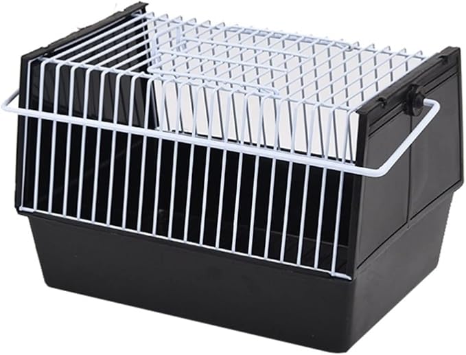 ENGENDER Bird Cage Bird Travel Cage Bird Travel Backpack with Lightweight Bird and Pet Carriers for Parrot Pet or Habitat Parakeet Cage