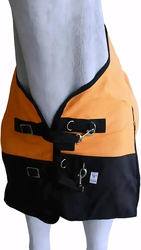 CHALLENGER 64" 1200D Turnout Lightweight Rain Horse Winter Blanket Sheet 3EE05OR