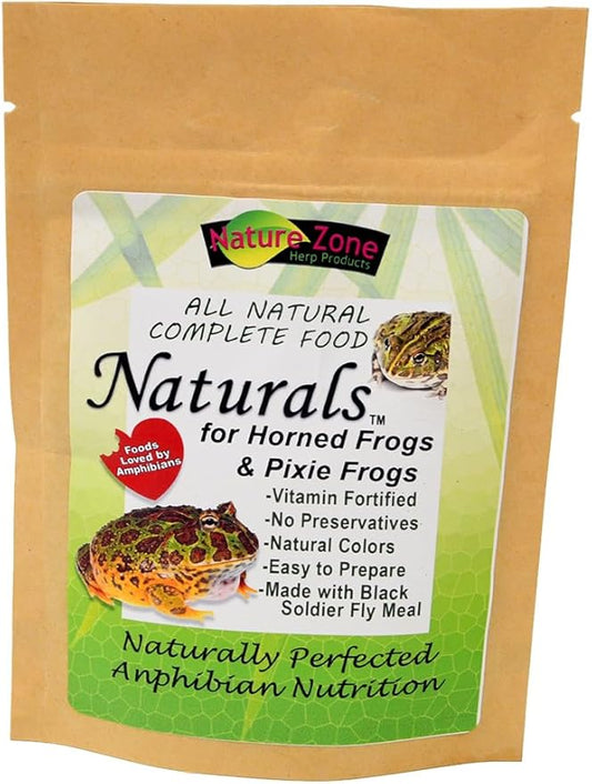 Nature Zone Naturals - Horned Frog Food & Pixie Frog Food 2 oz