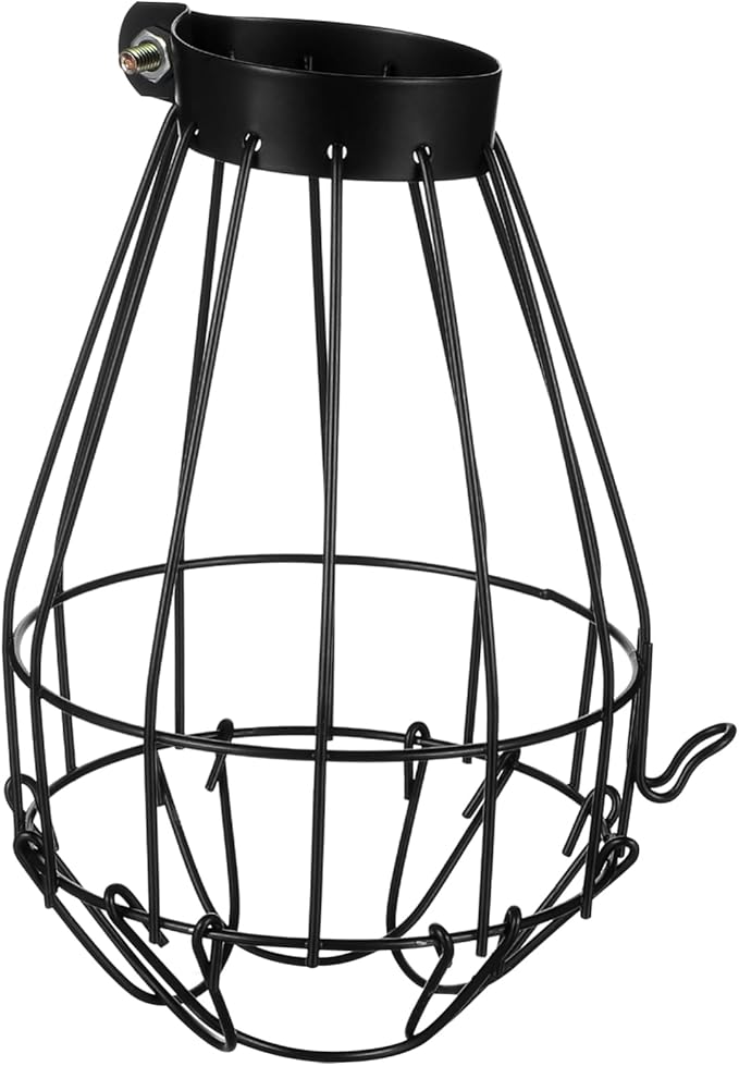 1pc Heat Lampshade Cover for Reptile Cage -scalding Lamp Protective Cover