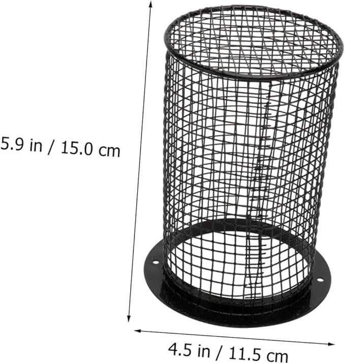 Gadpiparty Reptile Heat Pad Lampshade Cover Scald Protection for Reptile Tank Easy Install Pet Supplies