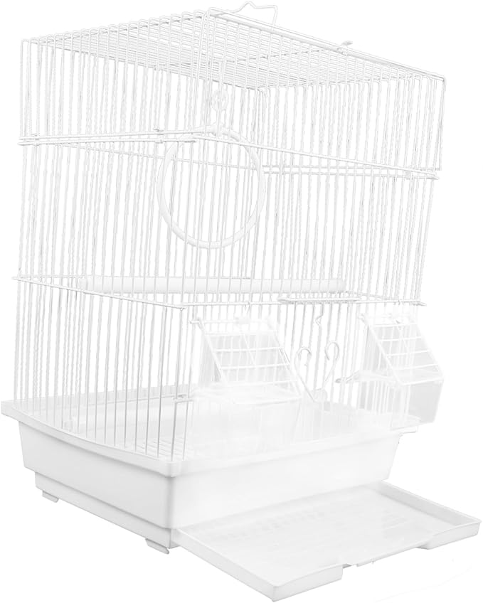 1set Portable Bird Carrier Cage for Travel Lightweight Parrot Cage Spacious Design for Hiking and Outings Safe and Comfortable Habitat for Pets