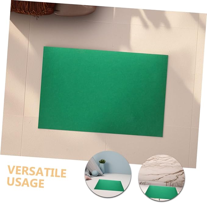 Toyvian 2pcs Reptile Substrate Mat Nonslip Backing Soft and Moisture-Resistant Terrarium Bedding for Bearded Dragons Snakes Tortoises and Lizards