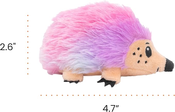 Catstages Catnip Plushies Hedgehog Multicolored Plush Catnip Cat Toy - Image 9