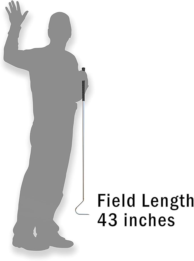 Snake Hook, Copperhead Series for Catching, Controlling, or Moving Snakes, Stainless Steel & Copper, Field Length (43 inches)