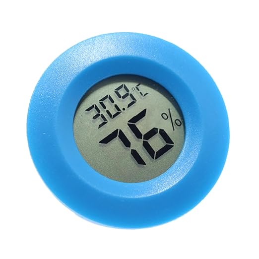 BESPORTBLE Electronic Thermometer Hygrometer Digital Temperature Humidity Celsius Indoor Wall Mount Home Office