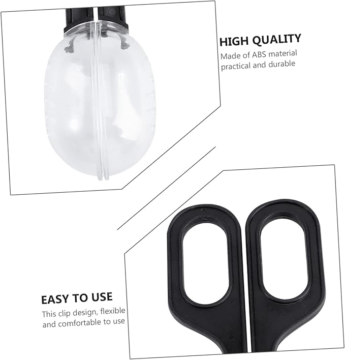3Pcs Reptile Feeding Clip Durable Cleaning Tool for Crickets Locusts Flexible Design for Easy Use Pet Care and Breeding