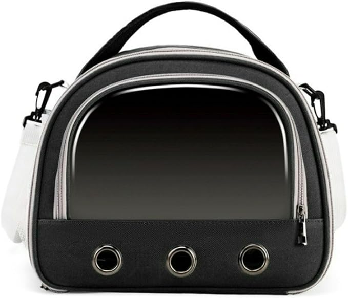 Bird Carrier;wildbird Carrier;Wild Bird Carrier;Bird Carrier Travel cage;Bird Travel Carrier;Bunny Carrier;Small Bird cage; (Black Small:22 * 19 * 18")