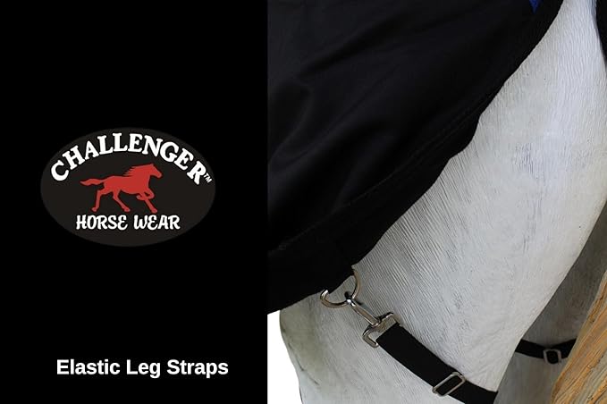 80" 1200D Turnout Lightweight Bellyband Rain Horse Winter Blanket Sheet 385B