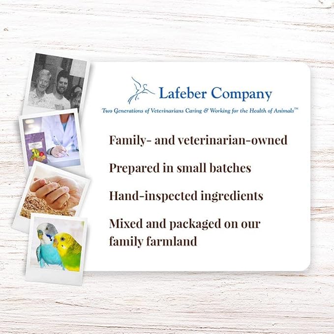 LAFEBER'S Parakeet Pellets (Classic, 1.25 Ib Pack of 2)