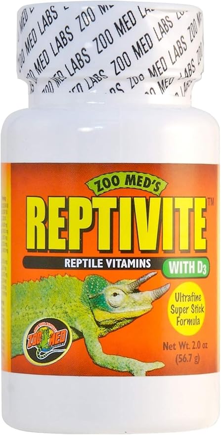 Zoo Med Reptivite Reptile Vitamins with D3 2 oz - Pack of 10