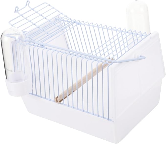 BESPORTBLE 1set Portable Bird Travel Cage Lightweight Parrot Carrier for Hiking Camping and Outdoor Activities Compact Design for Safe Bird Transport
