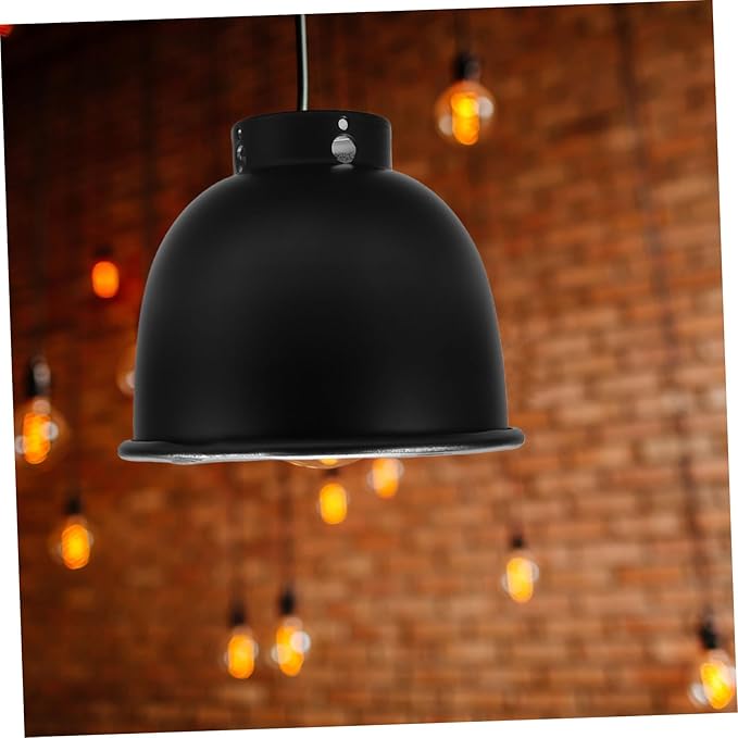 BESPORTBLE Reptile Terrarium Heat Lamp Cover Dome Cap for Enhanced Light Distribution Heat Resistant Design Compatible with Multiple Heating Bulbs Easy Installation for Reptile Habitats
