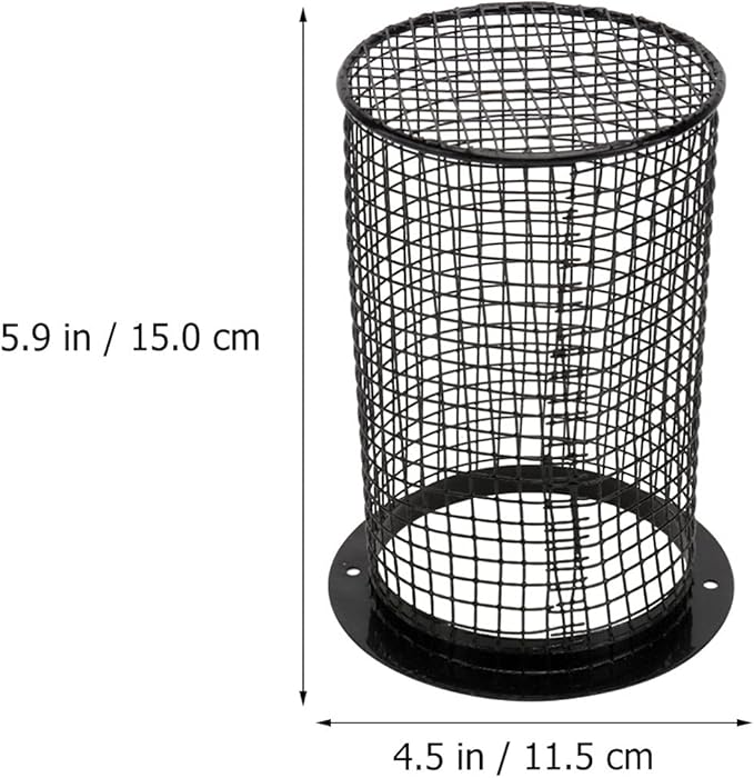 Mipcase 2pcs Night Light Cover for Reptiles Heat Lampshade Lampshade for Reptile Box Scald Cover Pet Net