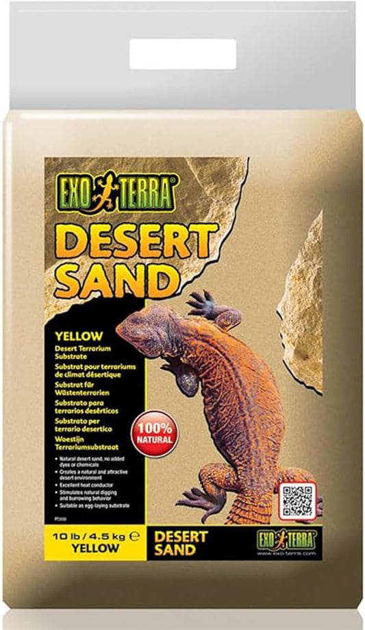 Exo Terra Desert Sand, 10-Pound, Yellow
