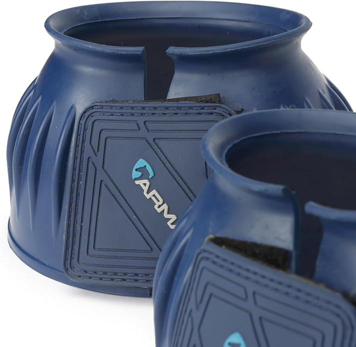 Shires Arma Overreach Bell Boots: Protect Your Horse's Hooves in Style Baby Blue/Pony