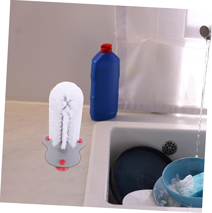 BESPORTBLE Turtle Tank Cleaning Brush Suction Cup Soft Bristle Turtle Brush and Back