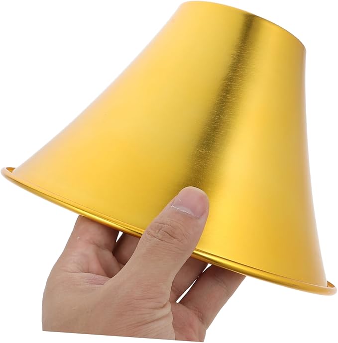 POPETPOP Reptile Heat Lampshade Deep Insulation Cover Dimmable Reptile Heat Pad Tortoise Basking Lamp Robust Metal Design