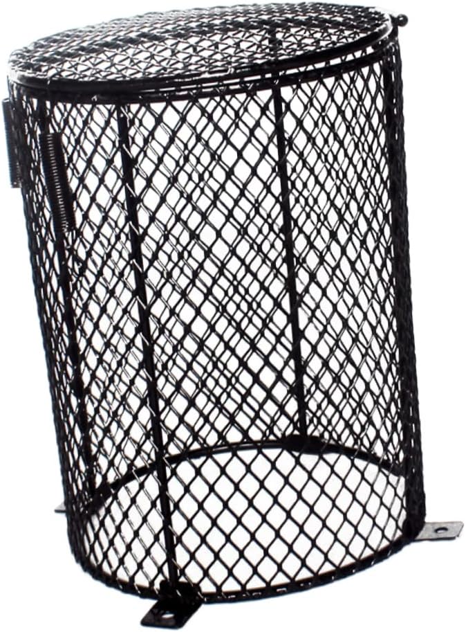 Mikikit Reptile Lampshade Cover Heat Resistant Lampshade for Heater Fluorescent Light Night Light Reptile Supplies