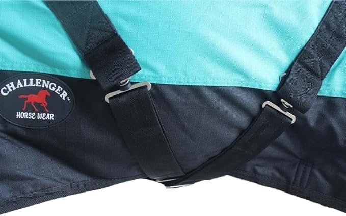 54" 1200D Foal Turnout Waterproof Fleece Lined Medium Winter Blanket 519LG06