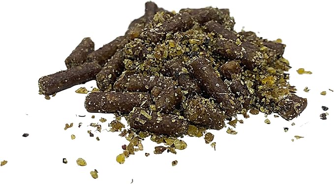Needzo Hermit Crab Habitat and Food Kit, Starter Pack for Large Travel Cage with Lid, Food, Coral, Treats, and Thermometer, Colors May Vary, 7pc, 12 inches
