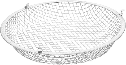 Happyyami Scald Protection Mesh Cover for Reptile Tank Heat Lamp Lampshade Reptile Habitat Lighting Shade Easy Install