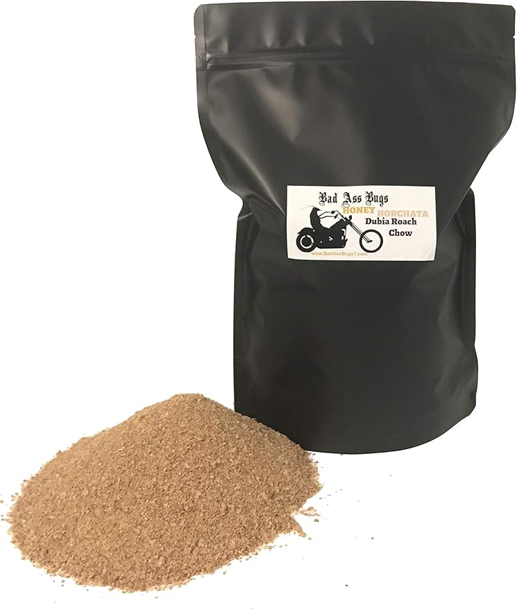 BadAssBugs™ 1LB Dubia Roach Chow Honey Horchata