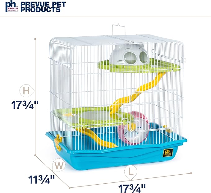 Prevue Pet Products SP2004BL Hamster Haven, Medium, Blue