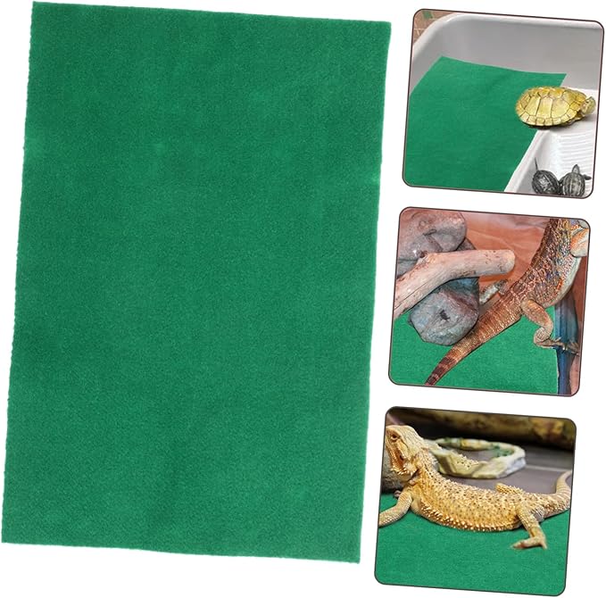 balacoo Reptile Cushion Warm Pet Sleeping Mat for Tortoises Lizards Spiders Safe Reptile Supplies for Comfort