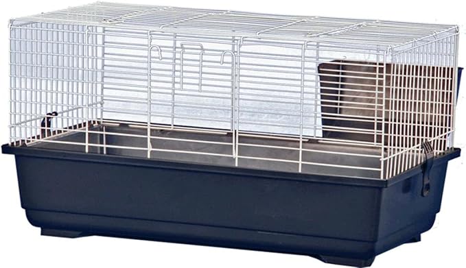 Rabbit Cage Size: Medium (17" H x 31" W x 17" D)