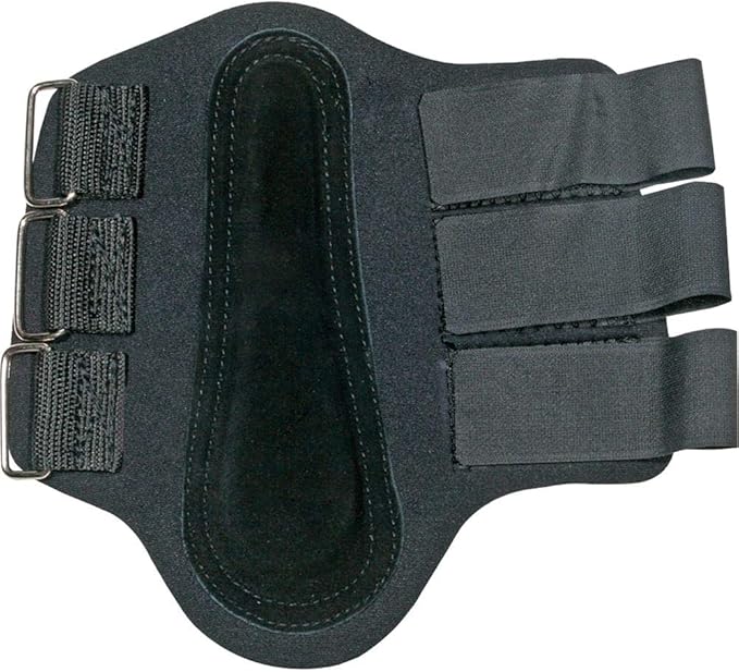 Dura-Tech All Purpose Horse Splint Boots |Tendon Impact Protection | 3/8" Neoprene Shell | Padded Leather | Ideal for Training, Turnout or Schooling