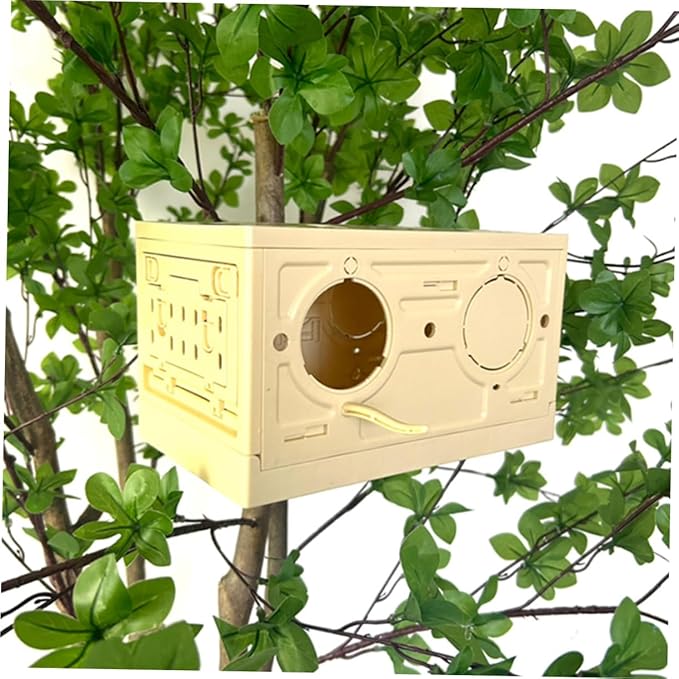 SUPVOX Bird Cage Portable Parrot Carrier Multi-Functional Folding Bird Cage for Easy to Assemble Ample Space for Pets