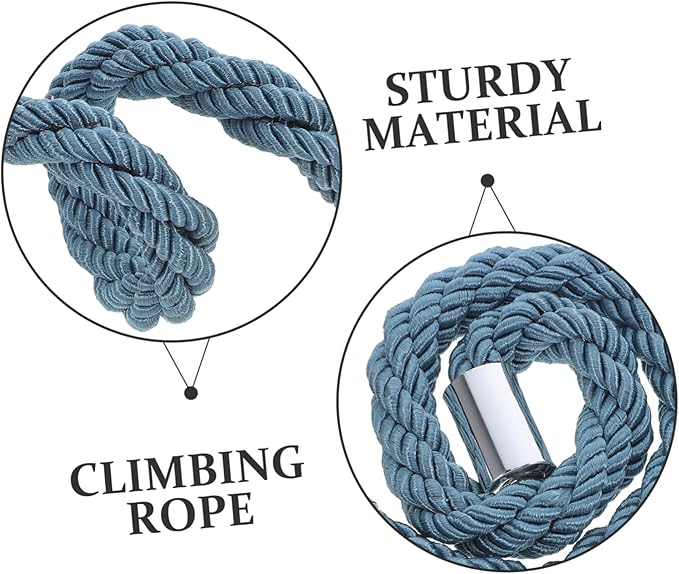 POPETPOP Bearded Dragon Climbing Rope Toy for Terrarium Easy to Install Crab Climbing Accessory for Reptiles Promotes Activity and Health for Snakes Lizards and Amphibians