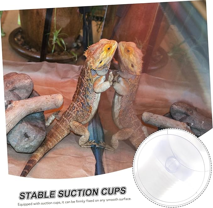 POPETPOP 1set Reptile Humidifier Extension Cups Flexible Hose for Terrarium Humidifier Parts Compatible Reptiles and Amphibians Easy to Install