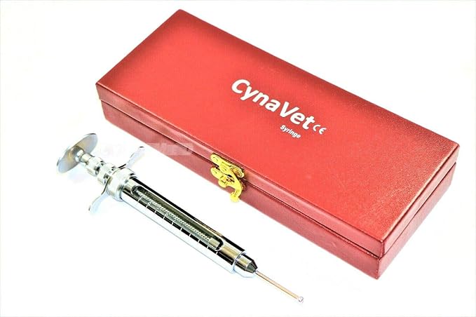 New Premium Reptile Snake Feeder Feeding Pinky Pump Syringe Tool 10cc Stainless Steel Veterinary
