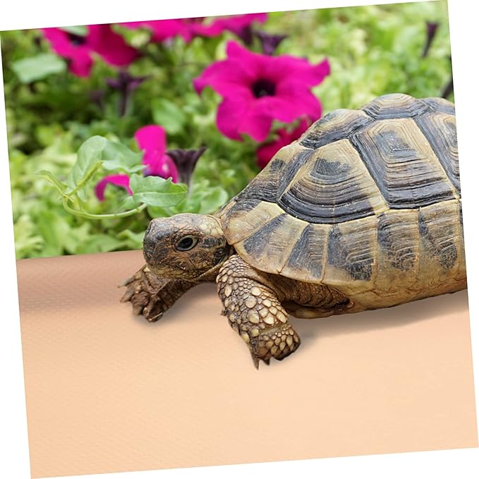 Yardwe Crawling Carpet for Reptiles Tortoise Bedding Lizard Tank Accessories Eva Mat Portable