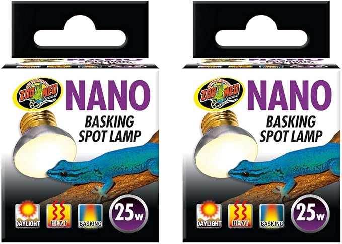 Zoo Med 25W Nano Basking Spot Lamp, 2pk
