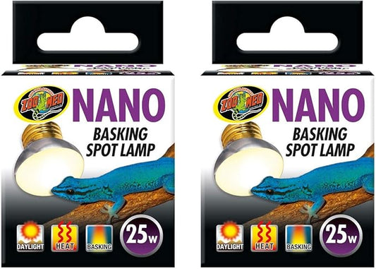Zoo Med 25W Nano Basking Spot Lamp, 2pk