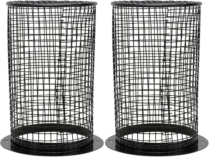 Mipcase 2pcs Night Light Cover for Reptiles Heat Lampshade Lampshade for Reptile Box Scald Cover Pet Net
