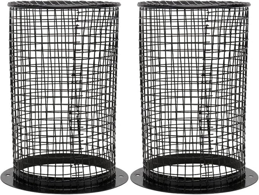 Mipcase 2pcs Night Light Cover for Reptiles Heat Lampshade Lampshade for Reptile Box Scald Cover Pet Net