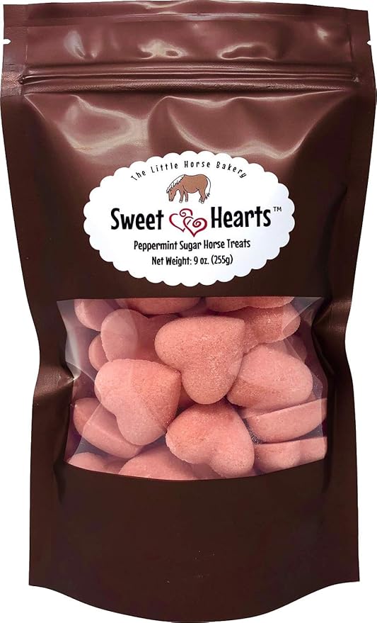 Sweet Hearts Peppermint Sugar Horse Treats 9 oz.