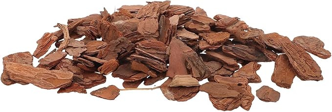 1bag Tree Bark Chips for Reptiles Natural Habitat Decor for Terrariums Substrate Living Environment for Turtles Snakes Lizards