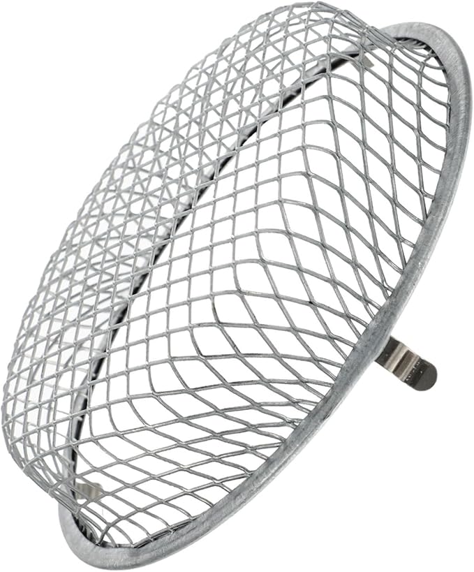 Angoily 3pcs Reptile Heat Light Cover Mesh Shade for Reptile Box Protects Pets from High-Temperature Easy to Install and Remove Essential Safety Accessory for Lizards and Turtles