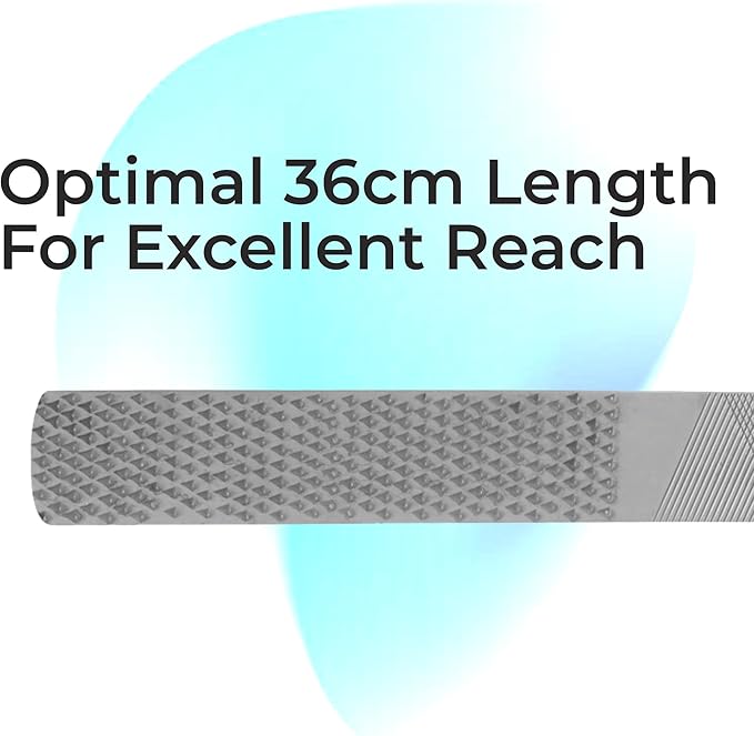 14” Flat Hoof Rasp – Dual-Sided Farrier Tool with Coarse & Fine Cuts for Precise Hoof Shaping & Finishing – High-Quality Carbon Steel – Durable Hoof File for Horses & Livestock (DRTHR2)