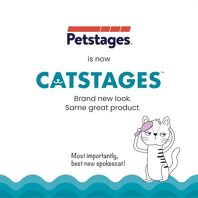 Catstages Catnip Chew Mice 2 Pack?€? Interactive Dental Cat Chew Toy that Helps Clean Teeth, Mouse, Multicolored - Image 7