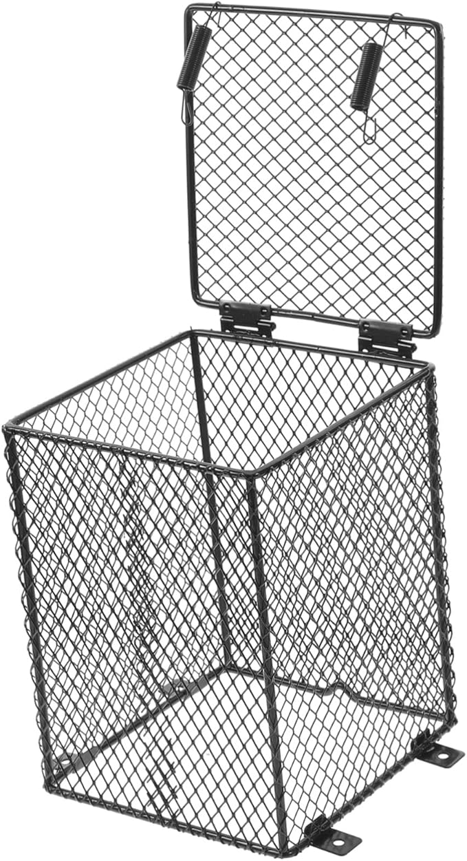 Toddmomy Reptile Heat Lamp Mesh Cover Scald Shade for Crawler Living Tanks High-Strength Material Easy to Use for Turtles Lizards and Birds