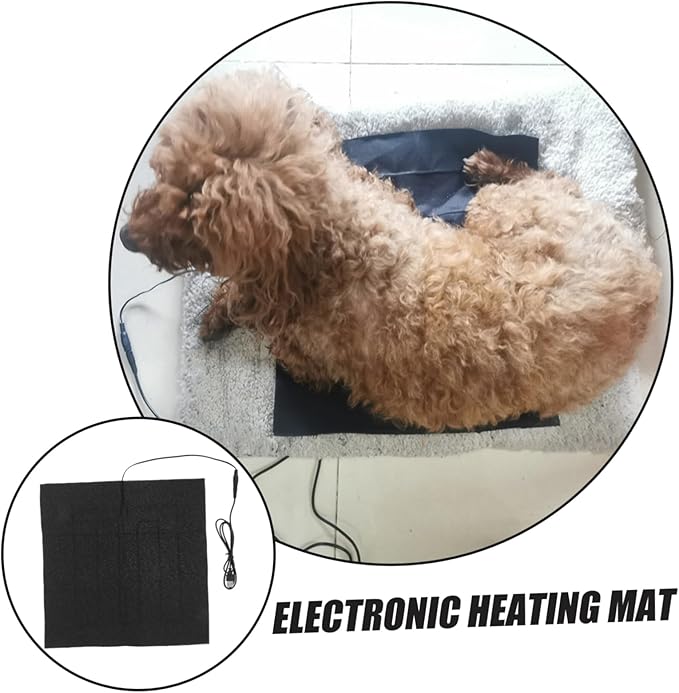 VANZACK Reptile Hide Heat Lamp Pet Electric Heating Pad Reptile Tank Accessories
